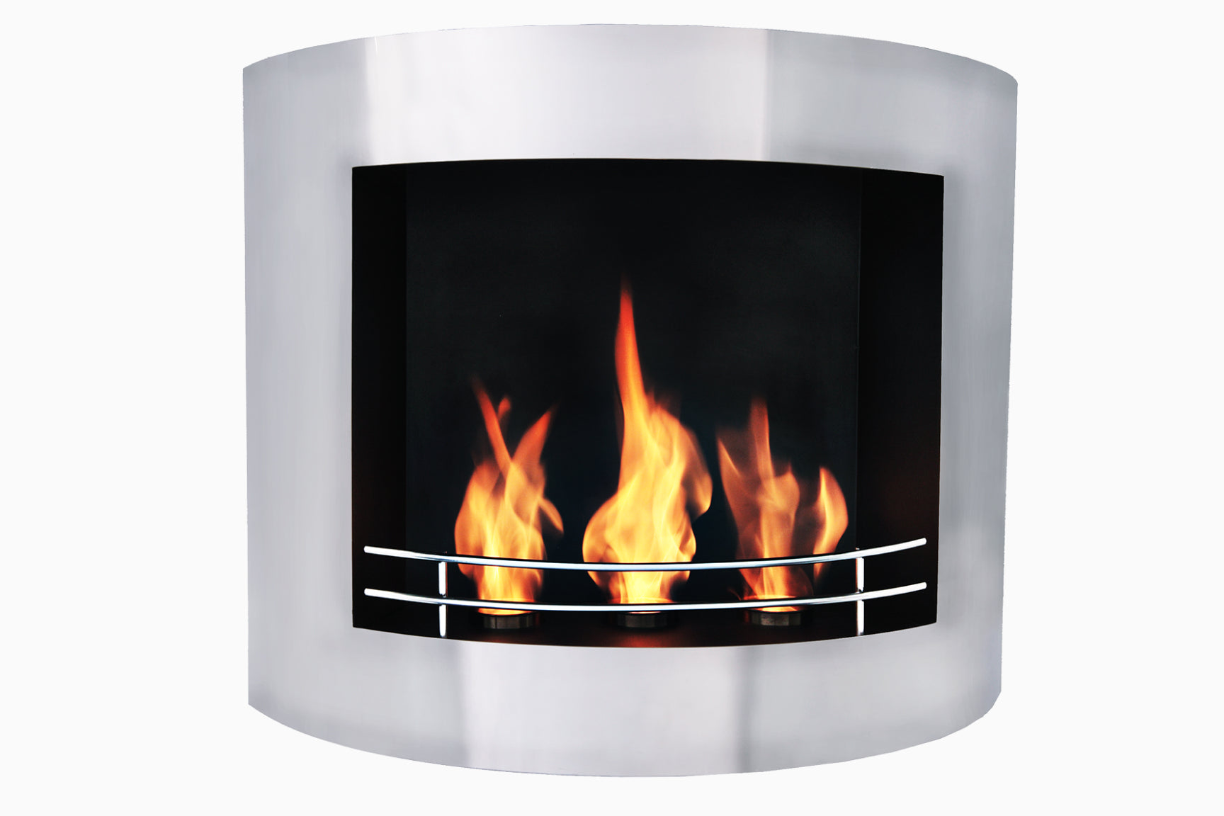Wall mounted Prive fireplace