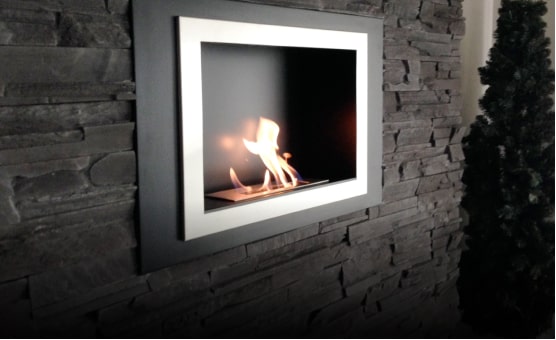 Wall-Mounted Fireplace Collection