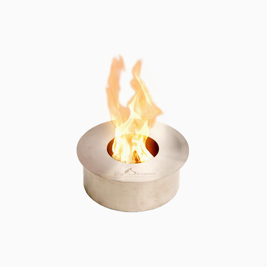 The Bio Flame Fireplace Insert Kit 24-Inch Ethanol Burner with Grate
