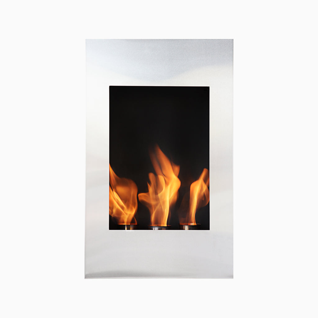 Wall mounted Xelo fireplace
